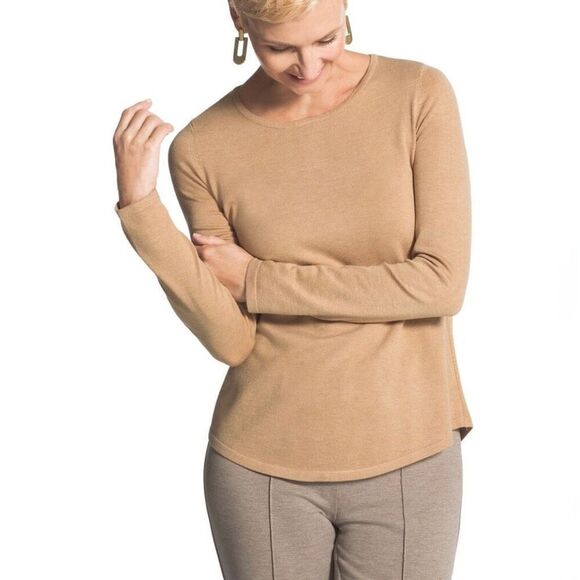 Chico's Mindy Shirttail Sweater size Large - Picture 5 of 6